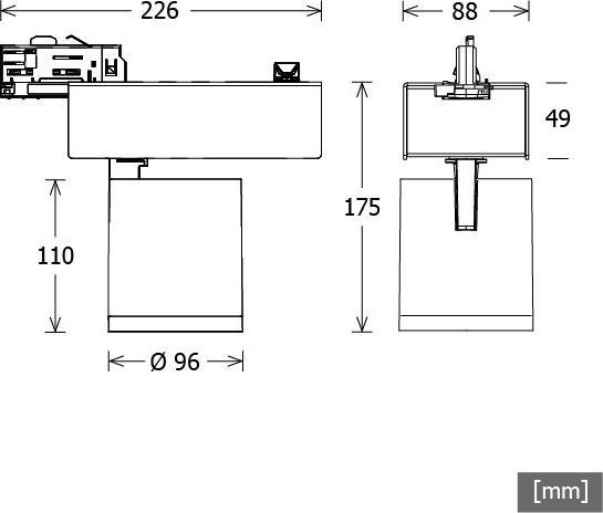Image du produit LTS Spots LED sur rail (4060 lm)