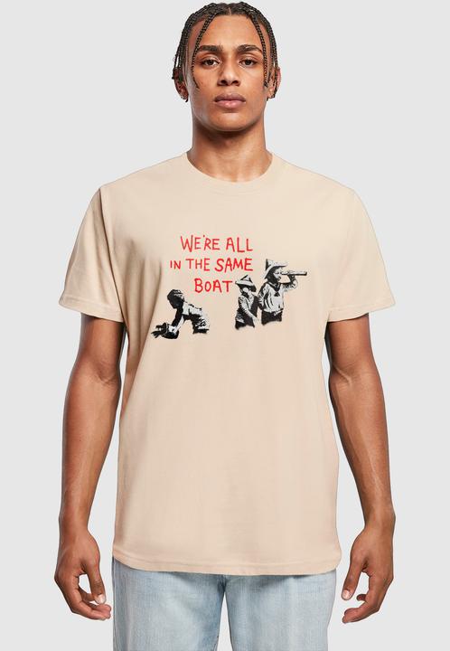 Produktbild Merchcode Brandalised - In The Same Boat T-Shirt - 189269 (L)