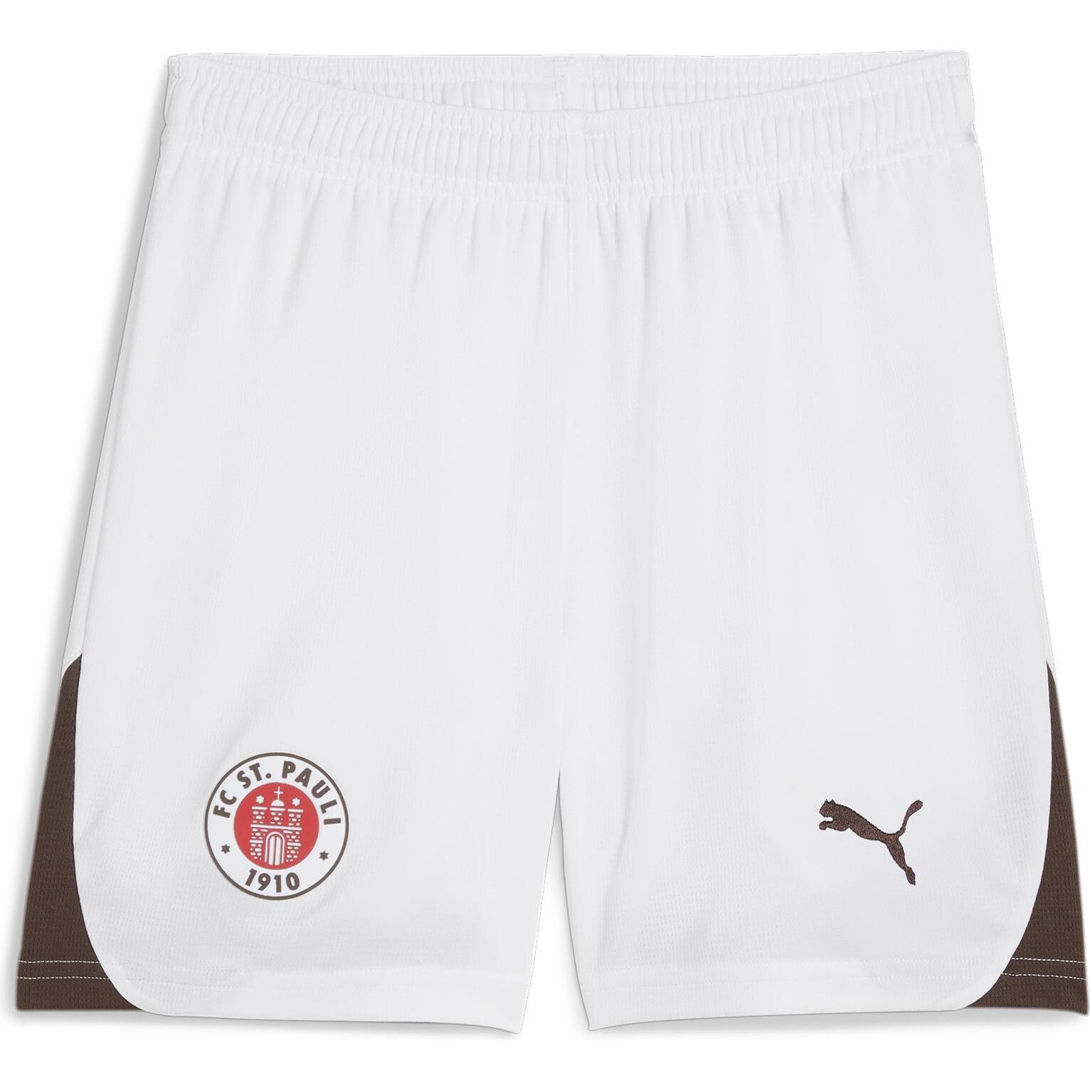 Puma, Jungen, Sporthose, FCSP Away Shorts Jr (176), Weiss, 176