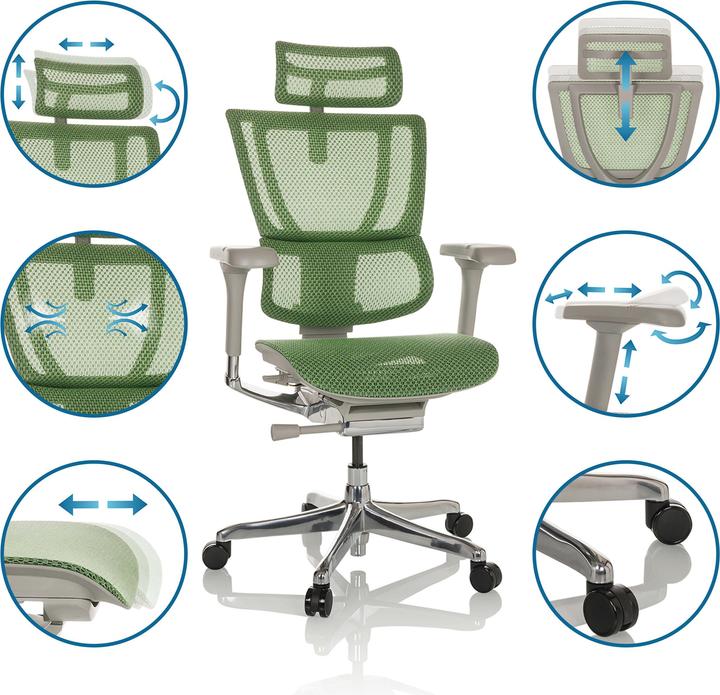 Actual product image Hjh Office Ergohuman Slim G Gen2