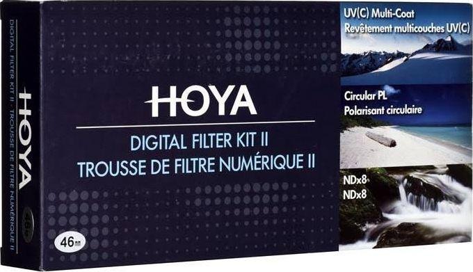 Immagine prodotto Hoya Digital Filter Kit II (UV, CIR-PL & ND8) Filterset (40.50 mm, Filtri grigi, Filtri polarizzanti, Filtro UV)