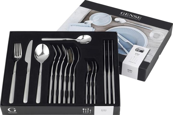 Immagine prodotto Gense Set di posate Ehra da 16 pezzi, argento (16 pz., Set di posate)