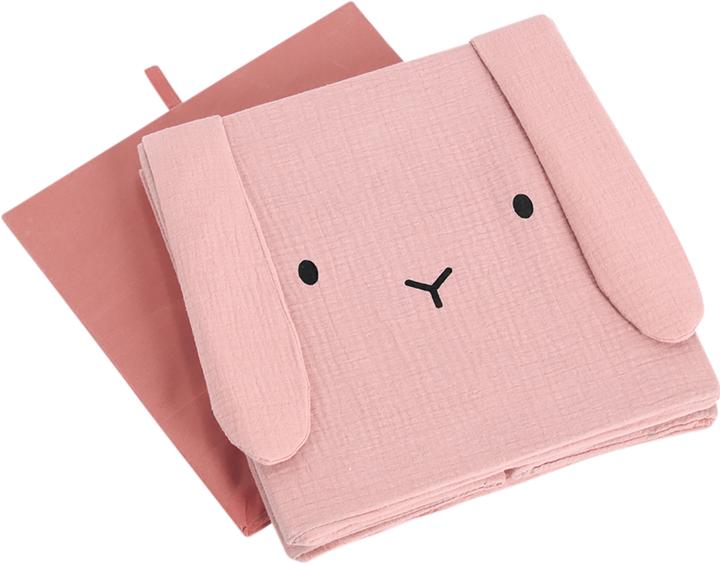 Produktbild Zeller Present Aufbewahrungsbox Hase Musselin 28x28x28 cm (28 x 28 x 28 cm)