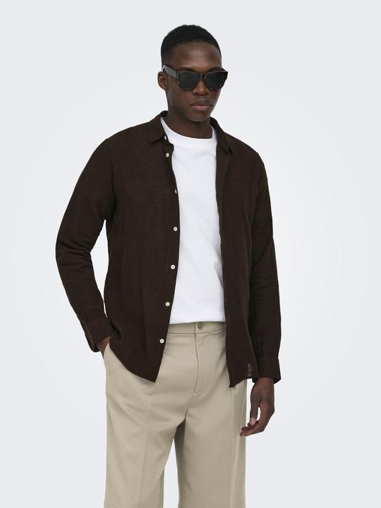 Immagine prodotto Only & Sons Onscaiden Life Ls Solid Linen Shirt Noos (S)