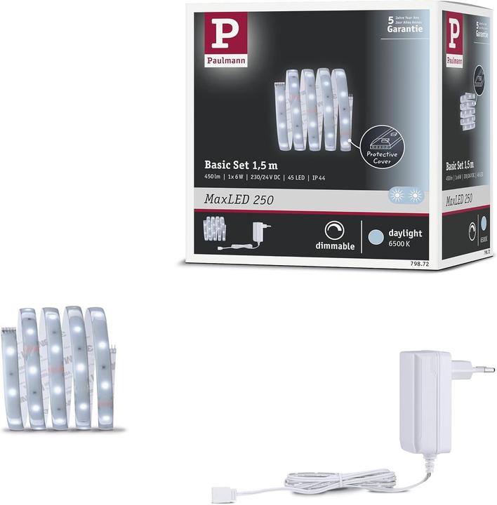 Actual product image Paulmann MaxLED 250 Stripe Set (Daylight, 300 cm, Indoor)