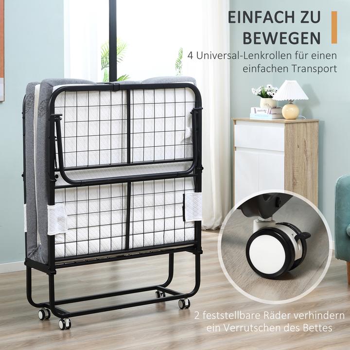 Actual product image Homcom Folding bed (200cm x 90cm)