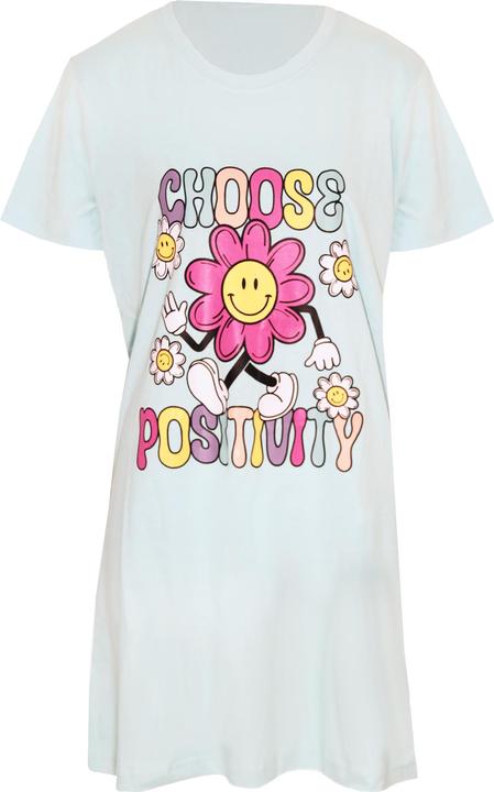 Image du produit Forever Dreaming Chemise de nuit Womens/Ladies Choose Positivity (S)