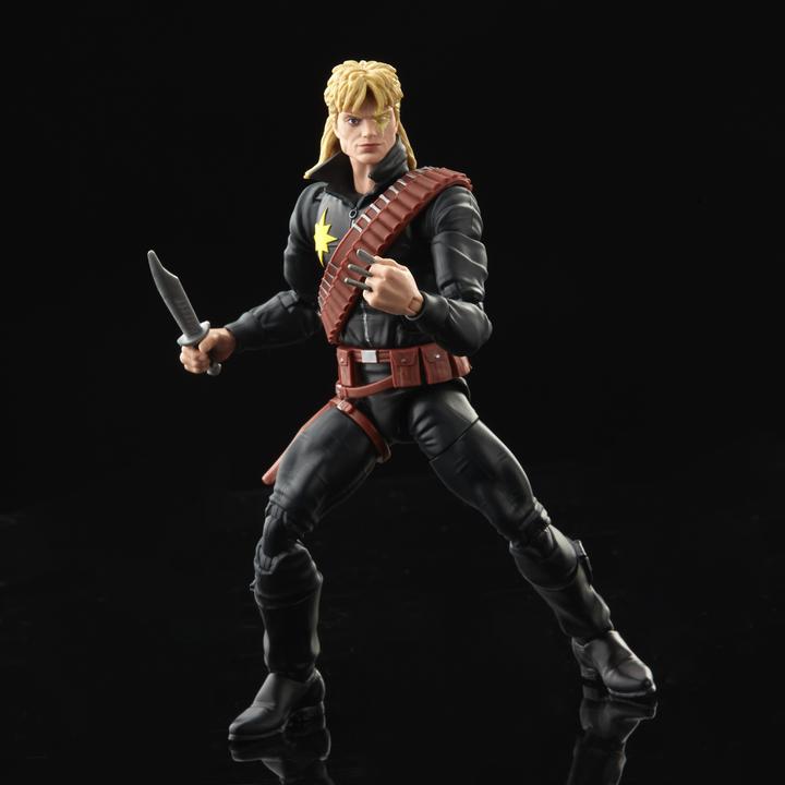 Actual product image Hasbro The Uncanny X-Men Marvel Legends Action Figure Longshot