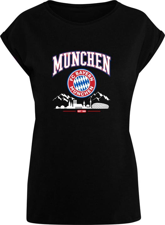Immagine prodotto FC Bayern München Maglietta a spalla estesa FC Bayern Skyline for grey da donna - 115379 (5XL)