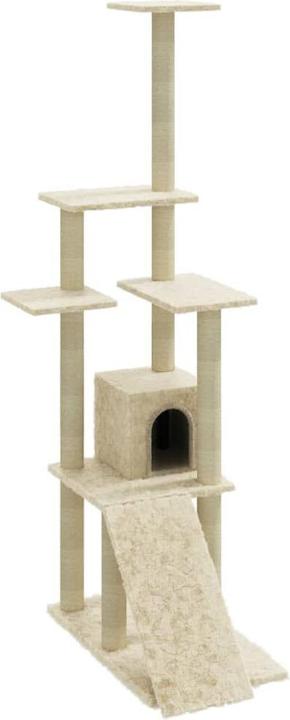 Produktbild vidaXL Kratzbaum (155 cm, Creme)