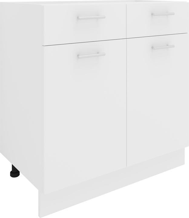 Image du produit VCM Armoire de cuisine Largeur 80 cm Tiroir Meuble bas de cuisine Esilo (80 x 46 x 82 cm)