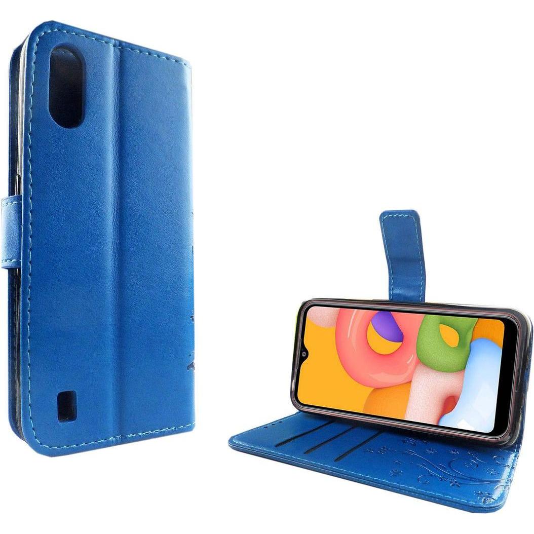 Thumbnail - König Design Hülle Handy Schutz für Samsung Galaxy A01 Case Cover Tasche Wallet Etui Bumper (Samsung Galaxy A01), Smartp...