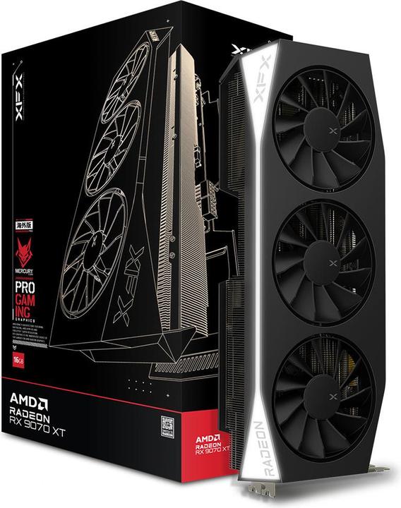 Produktbild XFX Mercury Radeon RX 9070 XT Gaming Edition (16 GB)