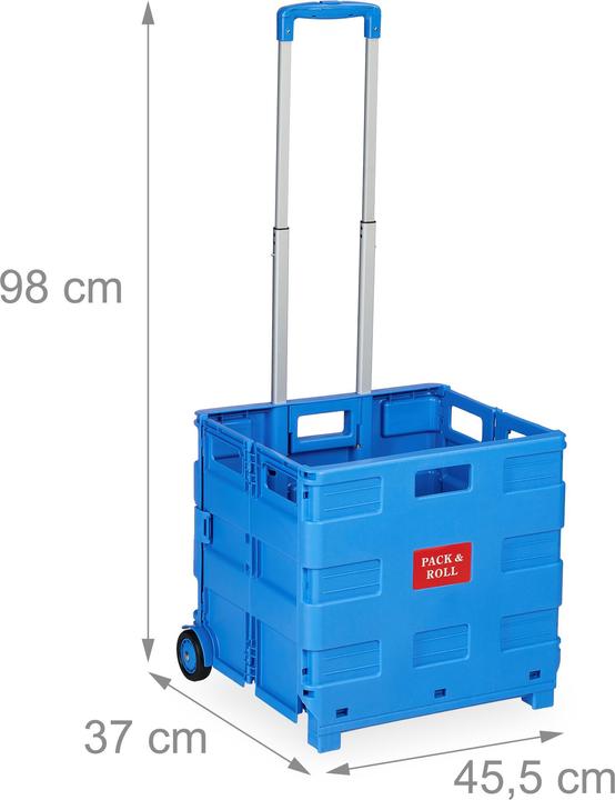 Actual product image Relaxdays Shopping trolley