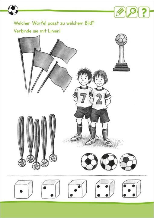 Produktbild Tessloff Rätselspass Fussball (Deutsch, Irmtraut Teltau, 2018)