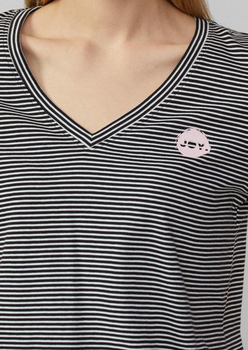 Immagine prodotto S.Oliver T-Shirt T-Shirt mit V-Ausschnitt und Print-Detail (40)