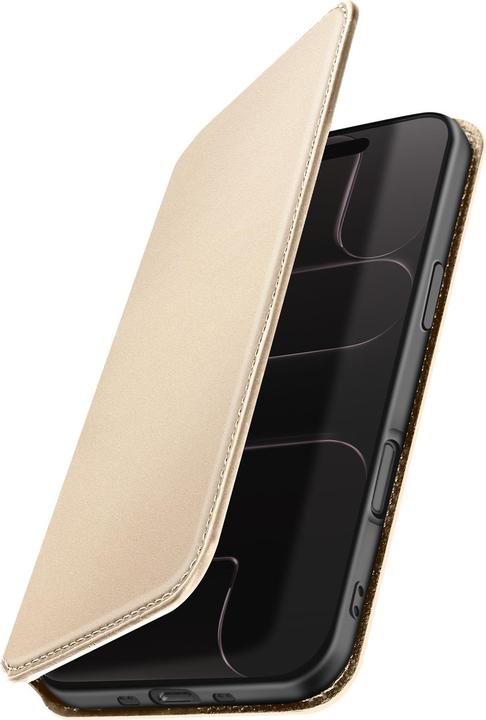 Produktbild OEM Book case DUAL POCKET Book case for IPHONE 17 Air gold (Apple iPhone Air)