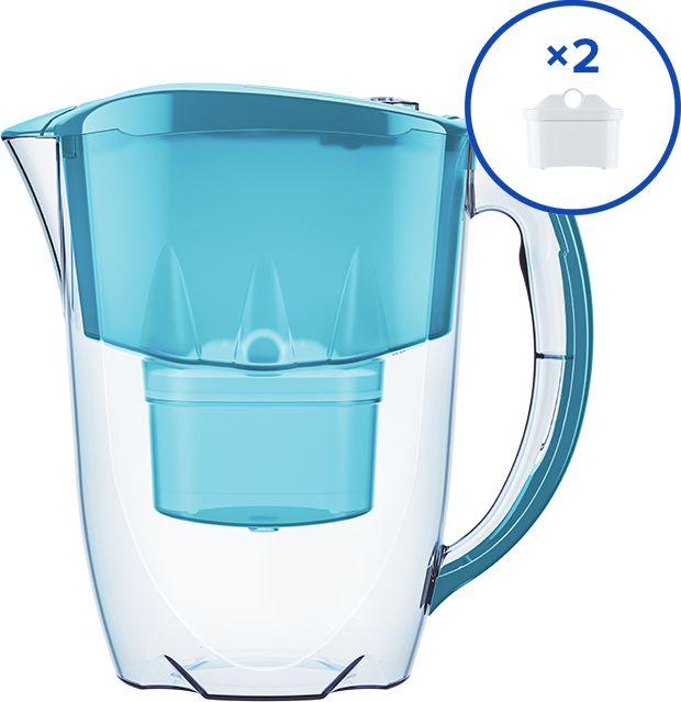 Produktbild Aquaphor Jasper Pitcher water filter 2,8 l +B100-25 Mg + Book (2 x)