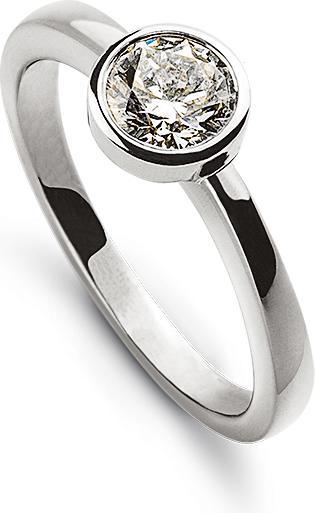 Actual product image Muau Ring frame setting (56, 950 Platinum)