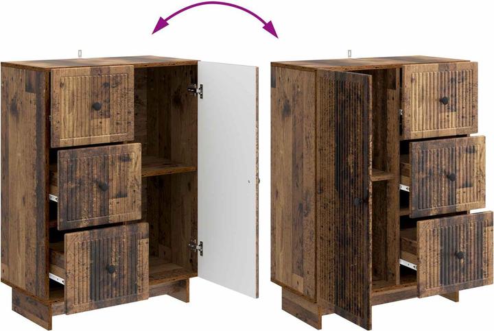 Produktbild vidaXL Modernes Sideboard (34.50 x 34.50 x 90 cm)