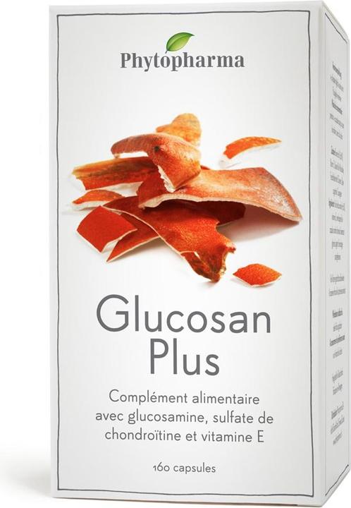 Immagine prodotto Phytopharma Glucosan PLUS con glucosamina e condroitina per le articolazioni (160 Pezzo/i, Pillole, 127 g)
