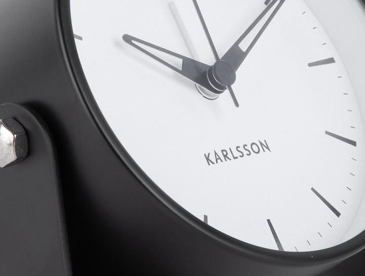 Produktbild Karlsson Klassischer Wecker Calm Schwarz