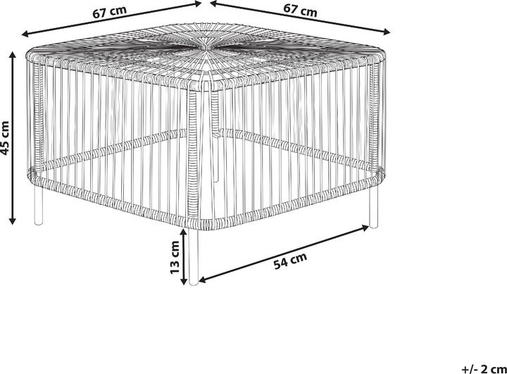 Actual product image Beliani Cesantico (67 x 45 cm)