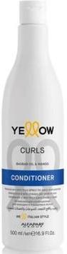 Actual product image Alfaparf Yellow Curls Anti-Frizz Balm and Moisturizing Cream Conditioner 500ml (500 ml)