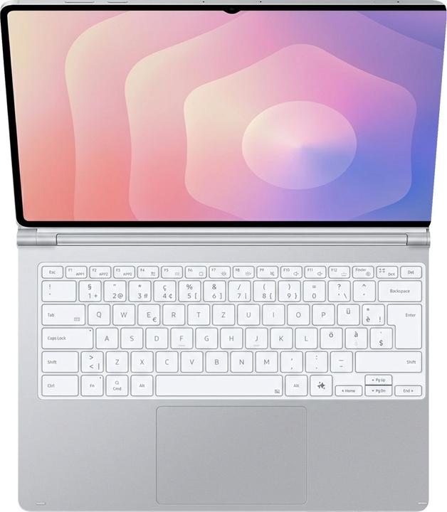 Actual product image Samsung Tab S11 Ultra Keyb Pro Silver (CH, Samsung Galaxy Tab S11 Ultra)