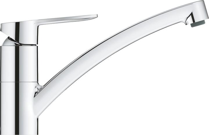 Actual product image Grohe Kchenarmatur mit Einhebelmischer BauEco chrom glnzend 31680000
