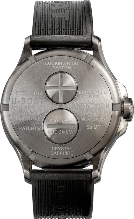 Actual product image U-Boat 8703/B Darkmoon Brown SS Soleil 44mm 5ATM (Analogue wristwatch, 44 mm)
