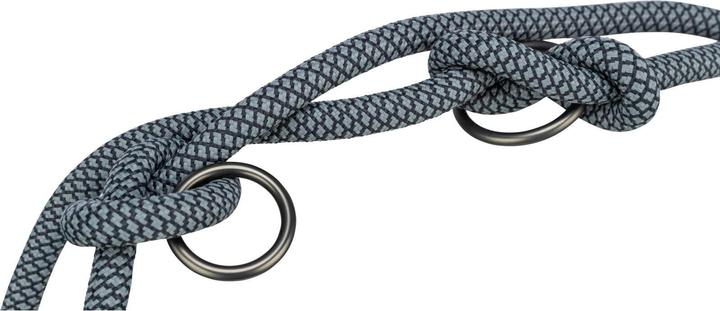 Actual product image Trixie Soft Rope V-Leash S-XL, 2 m, Black/Grey (L, M, S, XL, Dog, General)