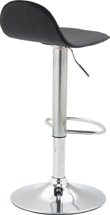 Actual product image CLP Set of 2 bar stools Lana V2 imitation leather, black