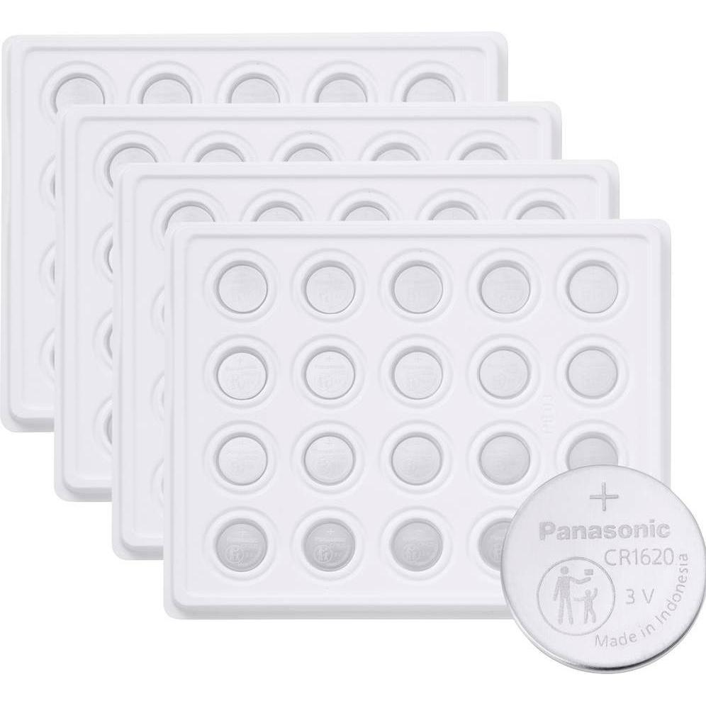 Panasonic Knopfzelle CR 1620 3 V 1200 St. 75 mAh Lithium CR1620 (1200 Stk., CR1620, 75 mAh), Batteri