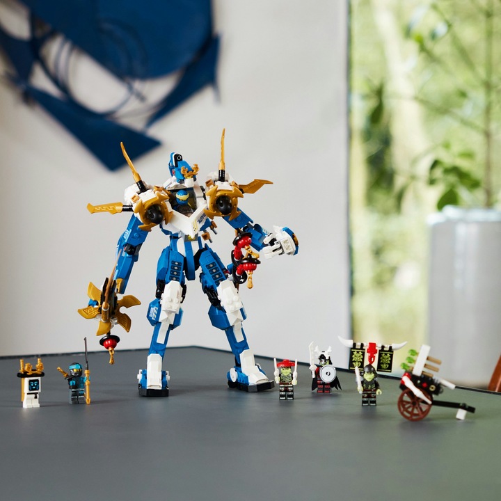 Actual product image LEGO Jay's Titan Mech (71785, LEGO Ninjago)