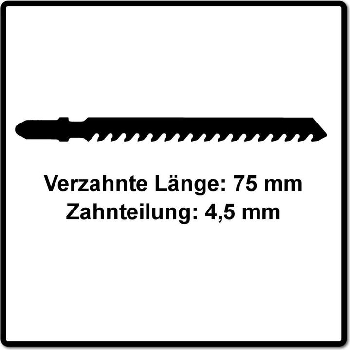 Image du produit Festool Lame de scie sauteuse HM 75/4,5