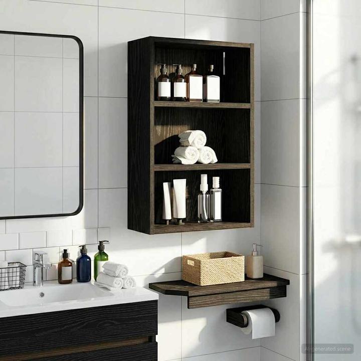 Produktbild vidaXL Badezimmerschrank (16 x 40 x 62.50 cm)