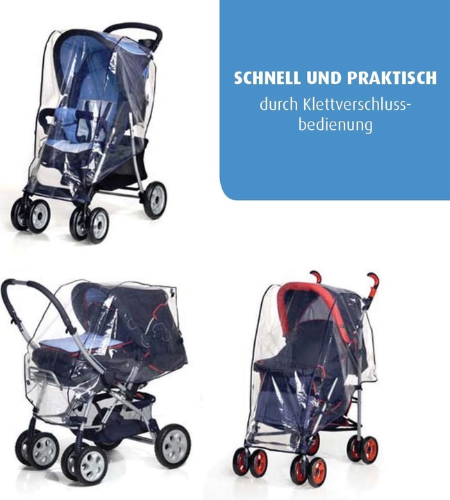 Produktbild Reer PEVA mitwachsender Universal-Regenschutz