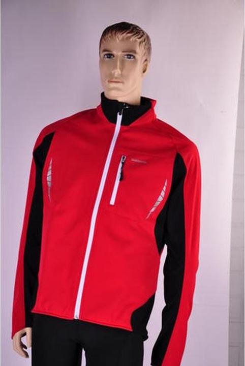 Shimano Veste Performance Bicycle Windjack Rouge Avec Noir et Blanc Hommes (M)