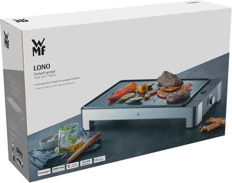 Actual product image WMF Lono Ribbed Table Grill (EU plug)