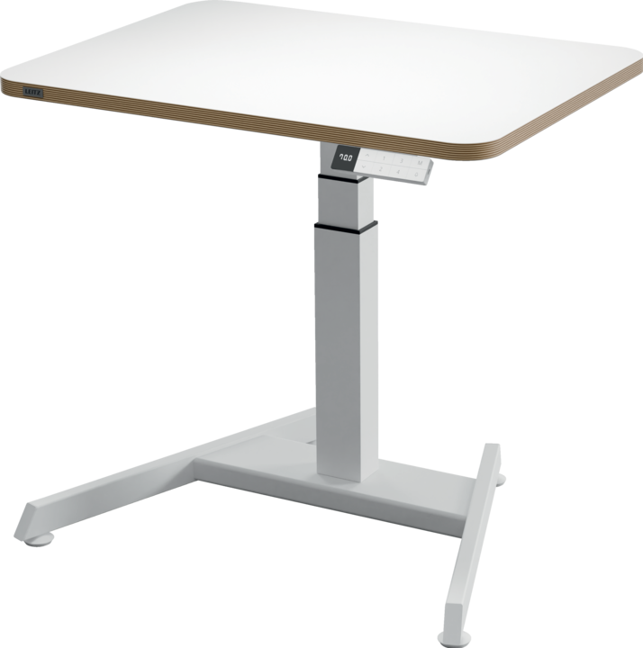 Actual product image Leitz Ergo Compact Workstation Electric height-adjustable desk (80 x 60 x 130 cm)