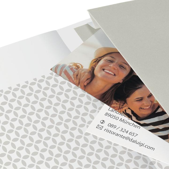 Produktbild Sigel Notizbuch Jolie, Kunstleder, 174 Seiten, glacier grey (A5, Liniert, Harter Einband)