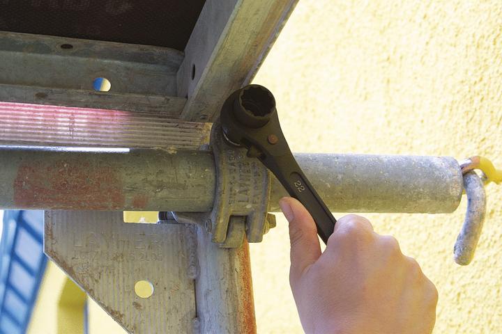 Produktbild KS Tools Gerüstbauschlüssel umschaltbar (30 mm)