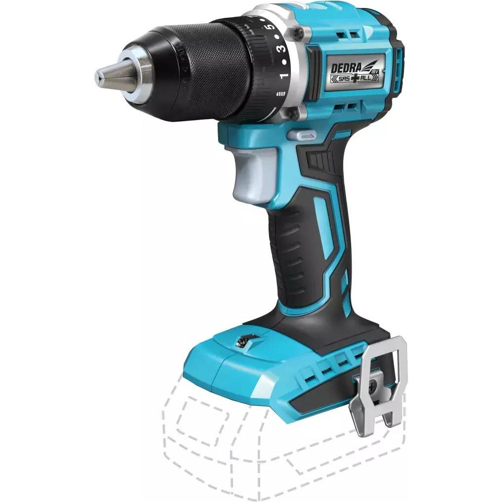 Dedra, Bohrmaschine + Akkuschrauber, DED7143