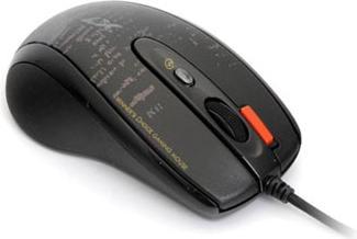 Actual product image A4Tech Mouse F5 V-Laser Gaming (Cable)