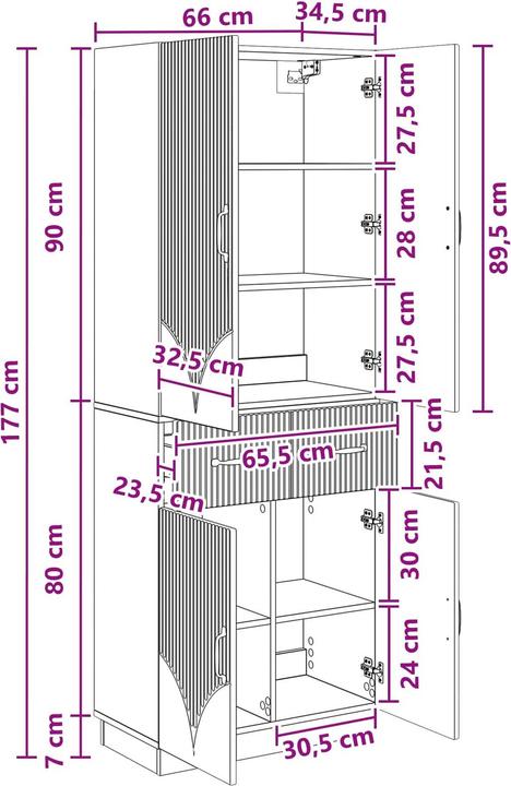 Produktbild vidaXL Möbelset