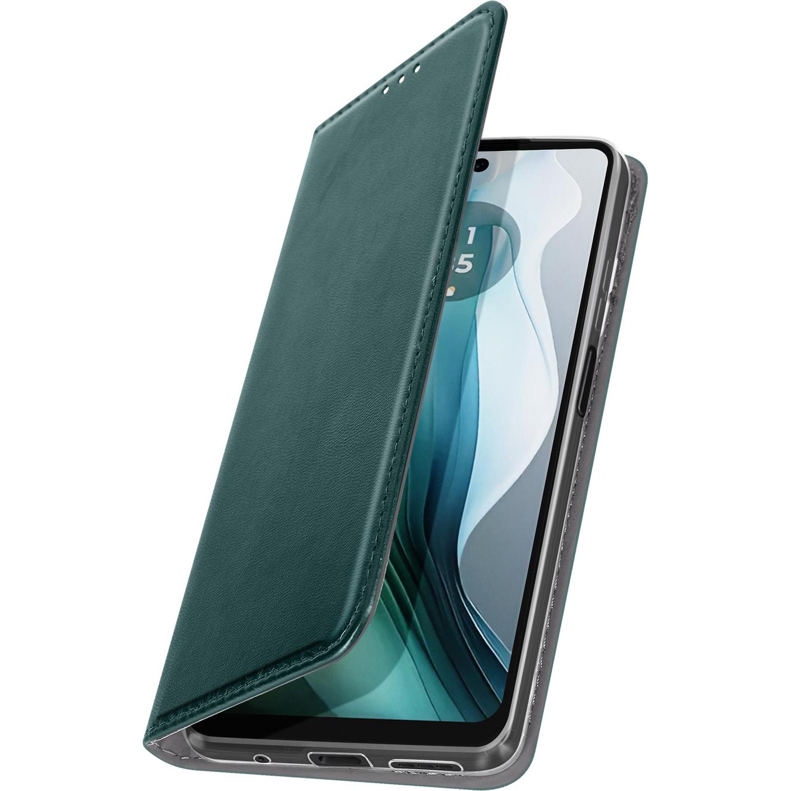 Thumbnail - Avizar MagneticGuard Cover (Motorola Moto G14), Smartphone Hülle, Grün