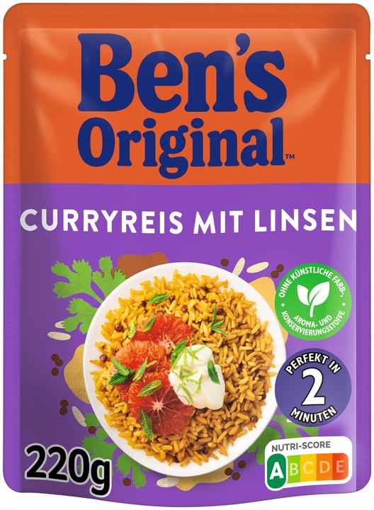Ben's Original Lenticchie al curry (220 g)