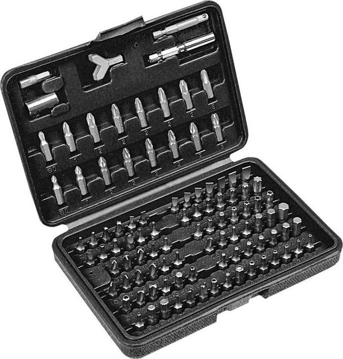 Immagine prodotto TOP Set di punte per cacciavite 100 pz. (39D358)
