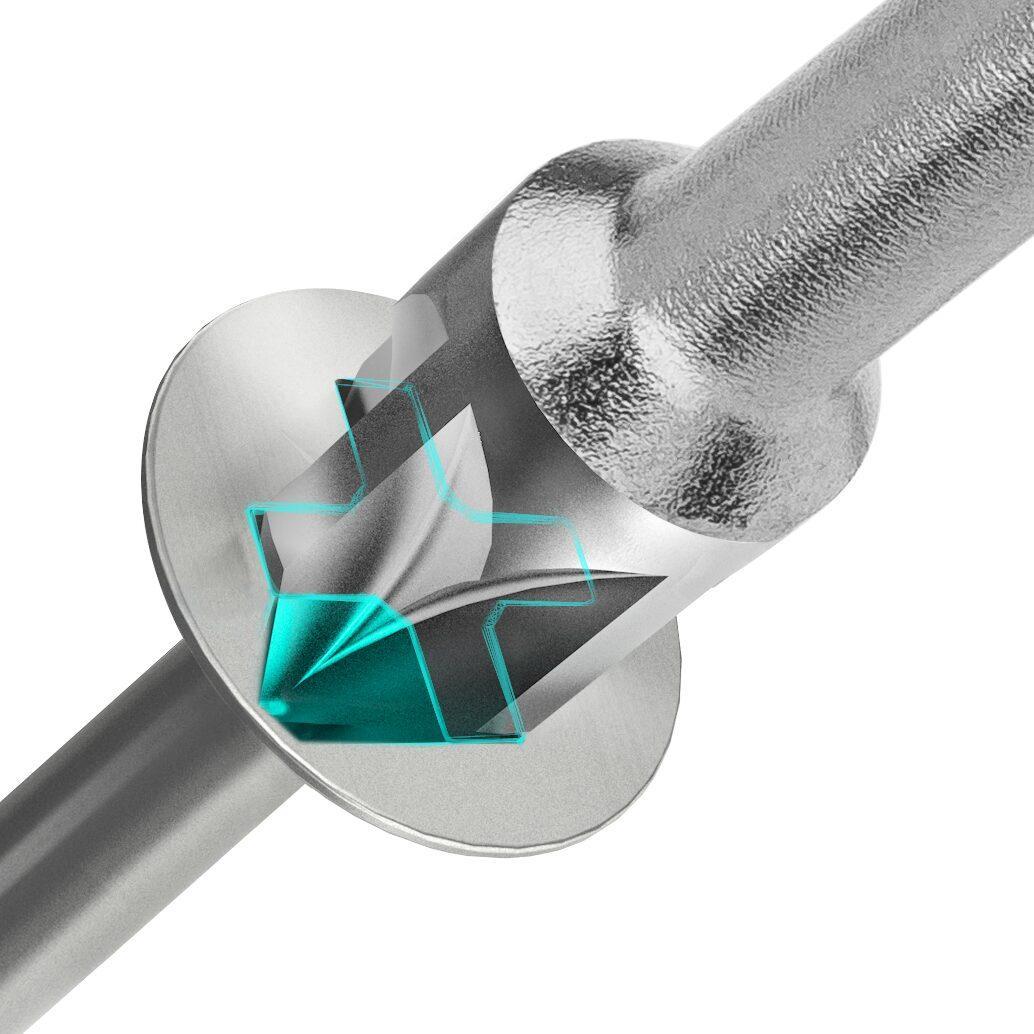 HAZET, Bits, Bit 2215N-PH3/3 ∙ Sechskant6,3 (1/4 Zoll) ∙ Kreuzschlitz Profil PH ∙ PH3 ∙ Anzahl Werkzeuge: … (PH3)